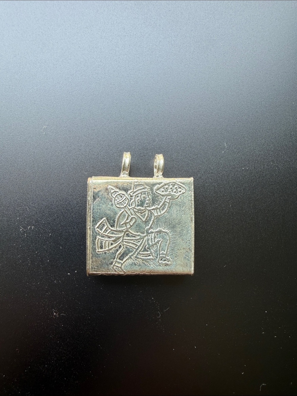 Sterling Silver Square Pendant